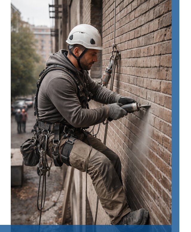 Расшивка кирпичных швов в Видном от 621 р. | ВЫСОТНИК-Вдн