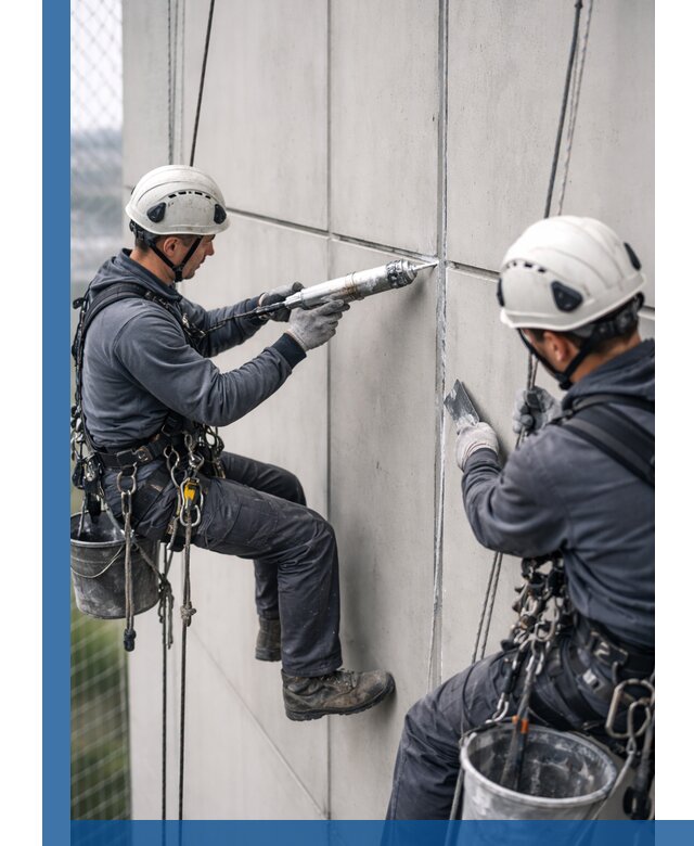 Первичная герметизация швов фасадов и кровель в Видном