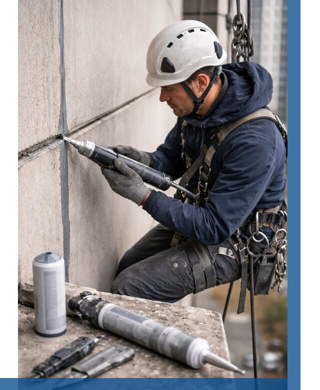 Вторичная герметизация швов в Видном от 466 р. | ВЫСОТНИК-Вдн