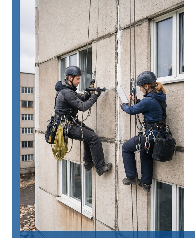 Герметизация межпанельных швов тёплым швом в Видном