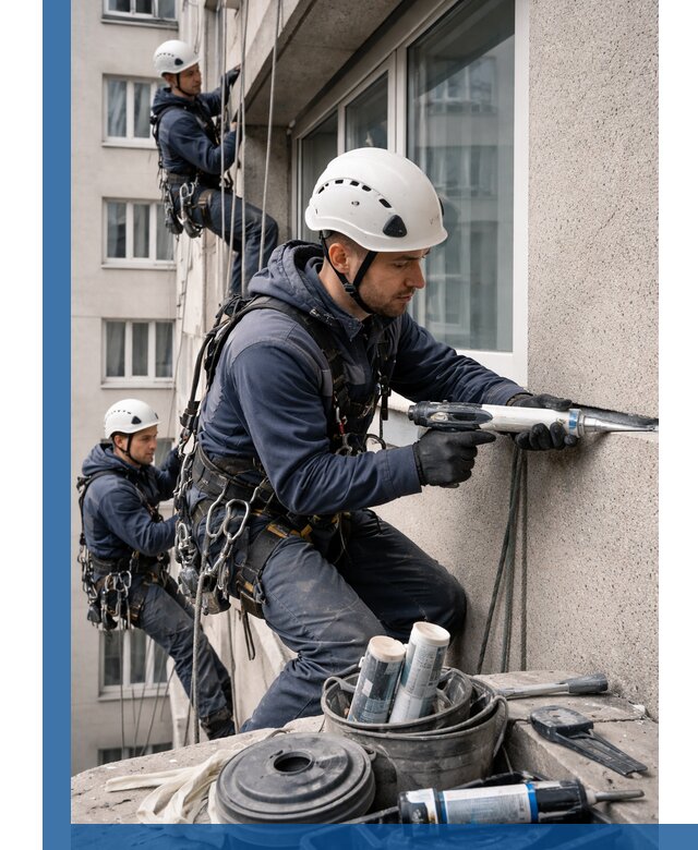 Герметизация швов лоджии в Видном профессионально и надежно