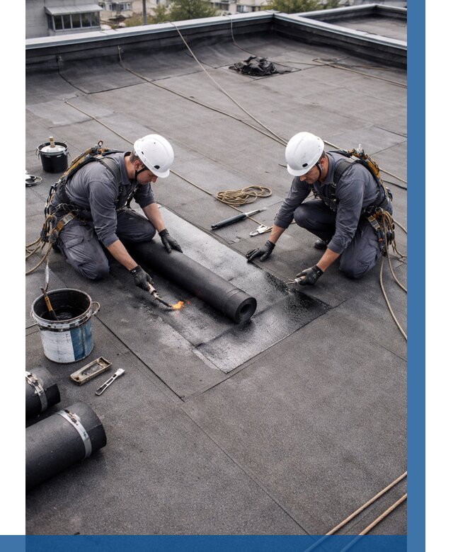 Ремонт мягкой кровли под ключ в Видном от 725 р. | ВЫСОТНИК-Вдн