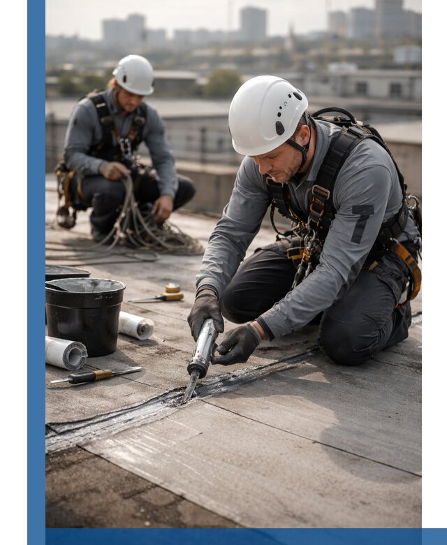 Аварийное и капитальное устранение протечек кровли в Видном