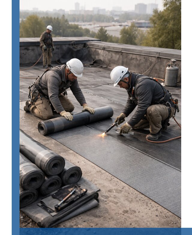 Монтаж мягкой кровли в Видном профессионально и надежно
