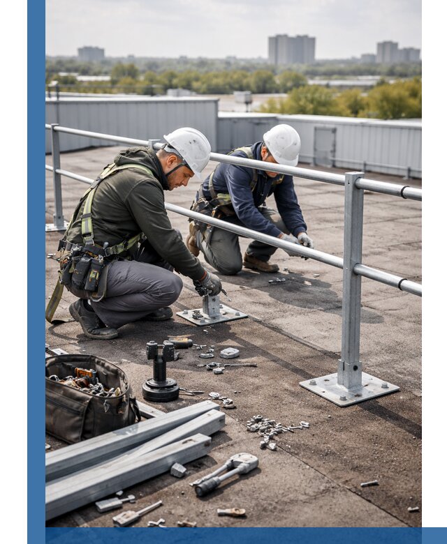 Монтаж кровельного ограждения в Видном под ключ с гарантией