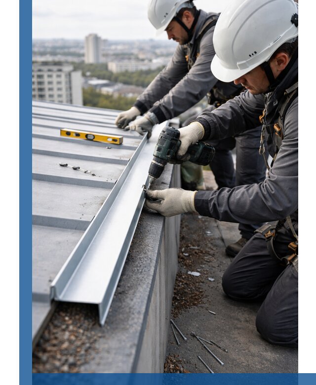 Монтаж капельника на кровле в Видном с гарантией качества