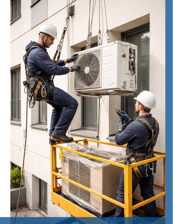 Демонтаж внешнего блока кондиционера в Видном от 3623 р. | ВЫСОТНИК-Вдн