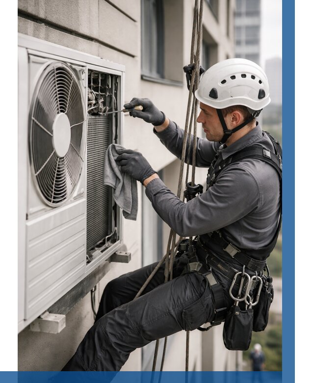 Обслуживание внешнего блока кондиционера в Видном от 2795 р.ВЫСОТНИК-Вдн