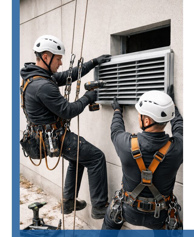 Монтаж вентиляционных решеток в Видном профессиональный сервис