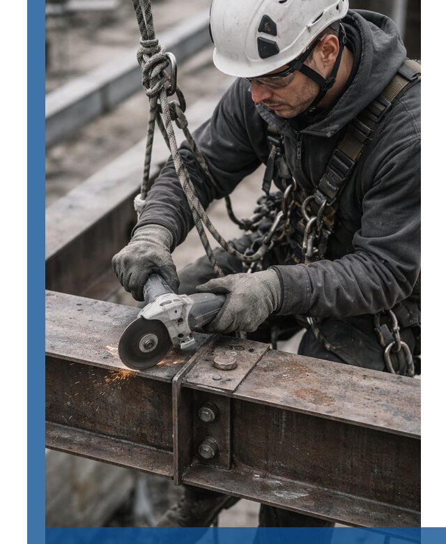 Резка металла на высоте в Видном для зданий и конструкций