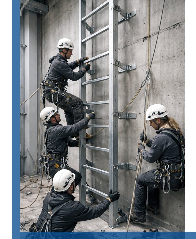 Монтаж металлических лестниц в Видном под ключ со гарантией