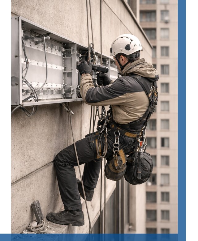 Ремонт вывески на высоте в Видном от 4658 р. | ВЫСОТНИК-Вдн