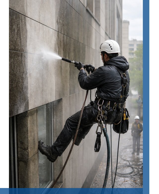 Гидроструйная очистка поверхностей в Видном от 880 р. | ВЫСОТНИК-Вдн