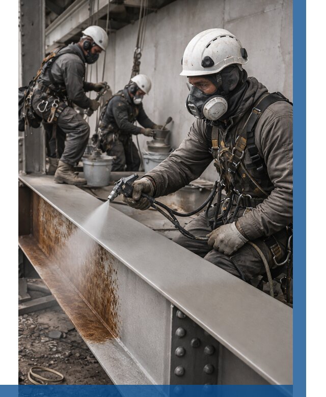 Антикоррозионная покраска металла в Видном от 725 р. | ВЫСОТНИК-Вдн