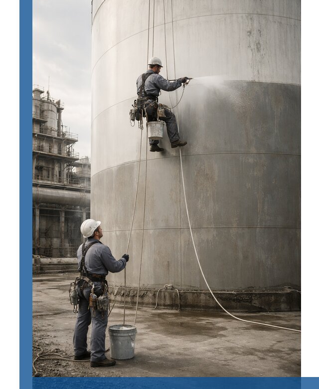 Покраска стальных резервуаров и емкостей в Видном профессионально