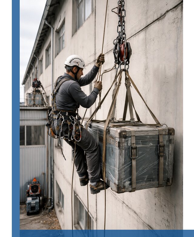 Подъем грузов на высоту в Видном для промышленных объектов