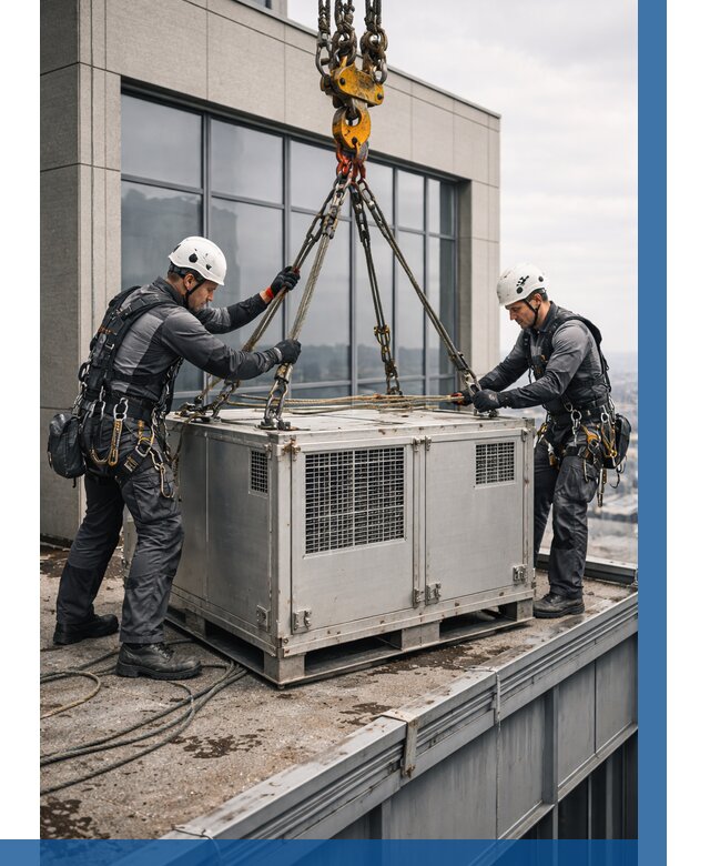 Такелажные работы на высоте в Видном от 8280 р. | ВЫСОТНИК-Вдн