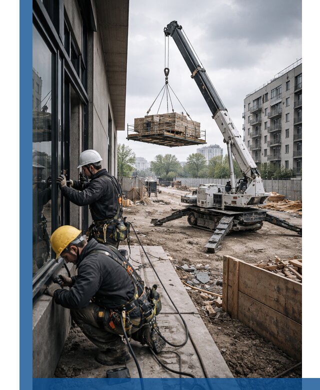 Аренда крана Пионер в Видном для строительных работ